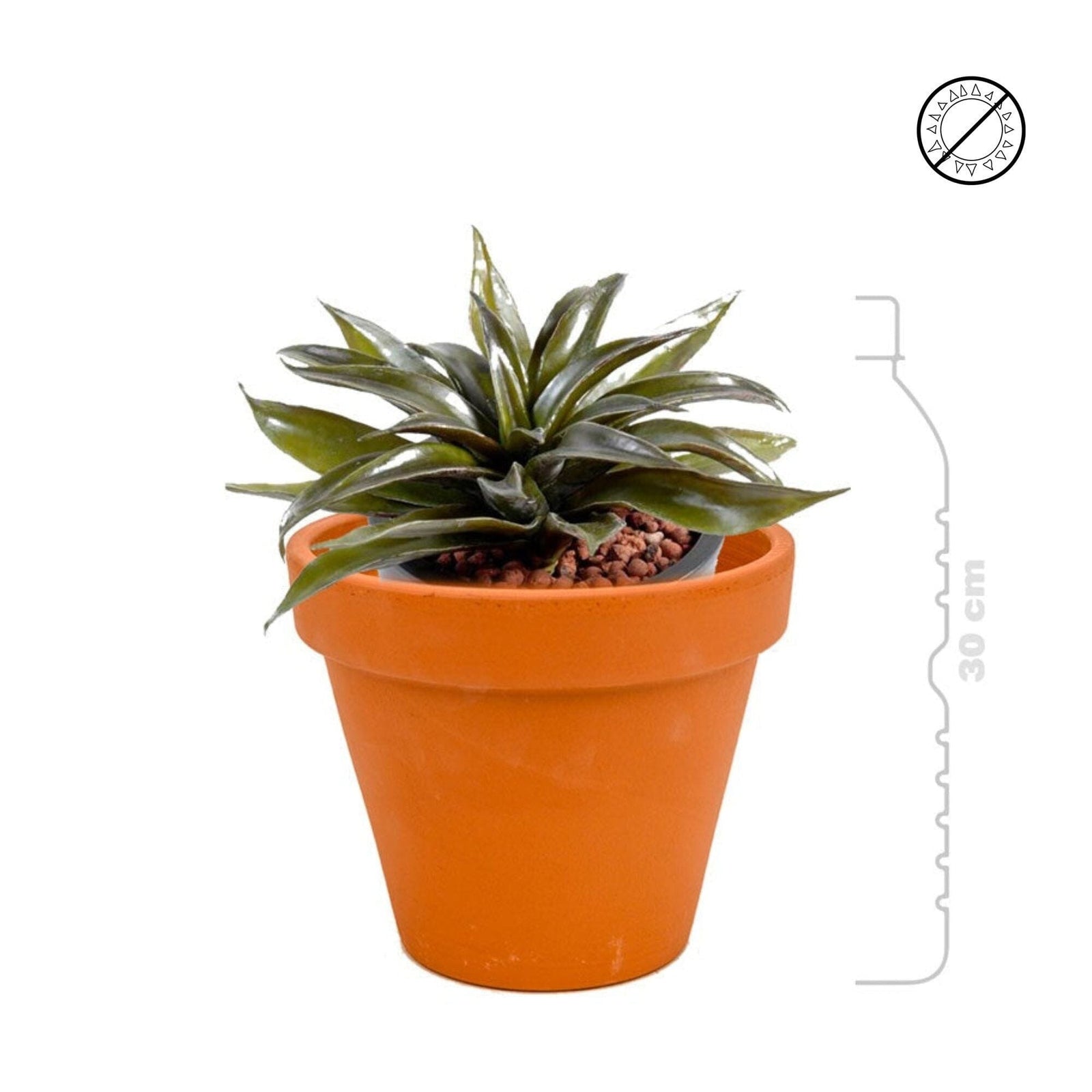 Agave mini Terra Cotta PLANTES ARTIFICIELLES 