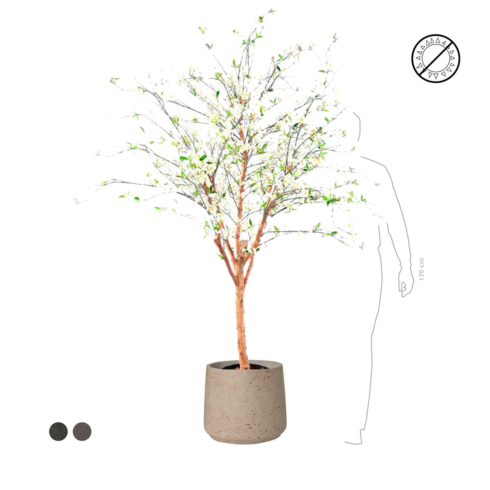 Cerisier fleur Rough PLANTES ARTIFICIELLES 